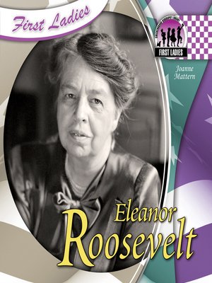 cover image of Eleanor Roosevelt